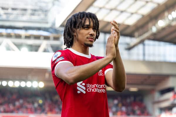 Trent Alexander-Arnold's intense training regime after 'one-week
