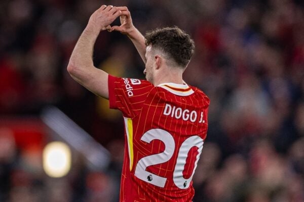 Liverpool FC retire No. 20 shirt to honour Diogo Jota - This Is