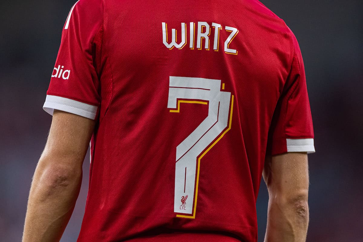Florian Wirtz No. 7 is best-selling shirt after new Liverpool