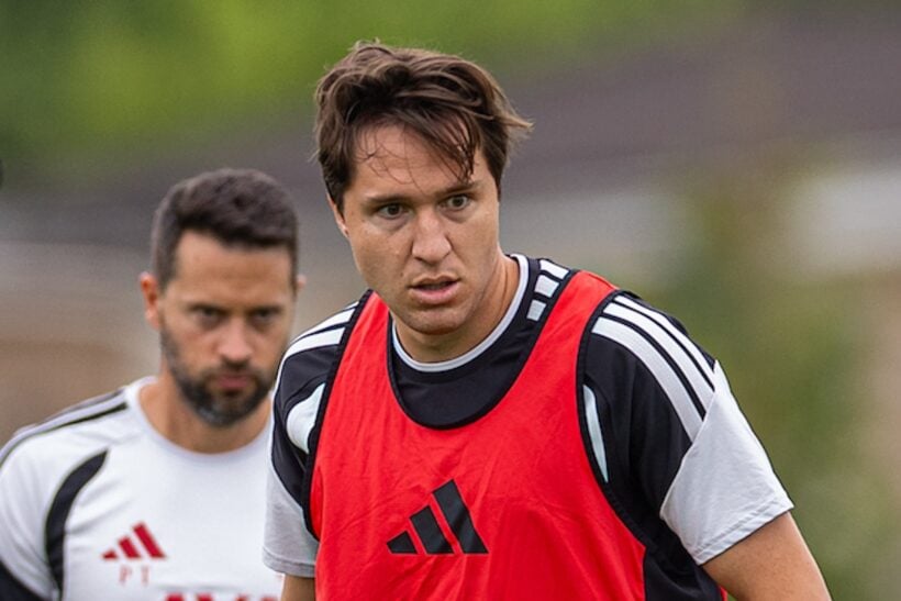 Chiesa Back in Liverpool Training, Boost Revealed