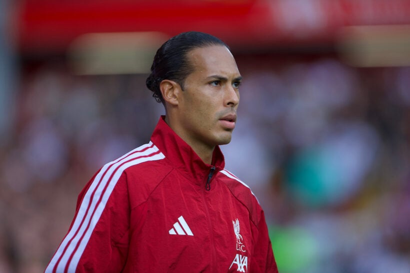 Virgil van Dijk reveals he is yet to discuss new contract with Liverpool