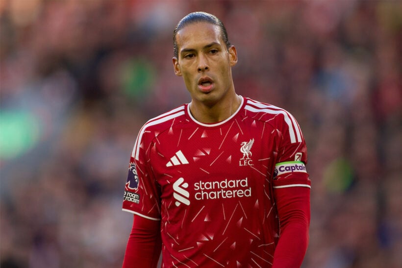 Virgil van Dijk reveals “painful” knock vs. Man City – but rejects LASK rest