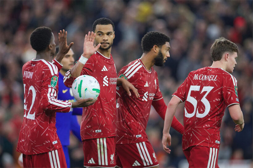 Liverpool Uk Postcode Liverpool Handed 4-Game Christmas Boost By Carabao Cup Draw