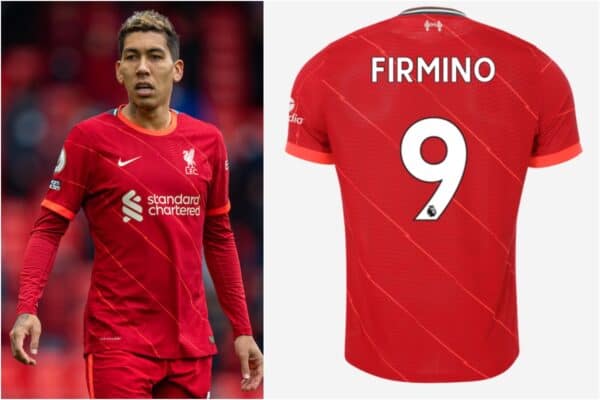Liverpool FC's top 10 most popular 2021/22 kit names - with 4