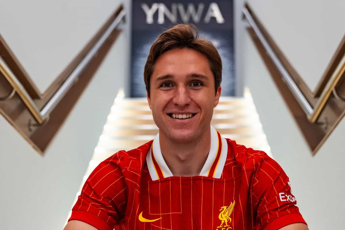 Federico Chiesa squad number confirmed by Liverpool FC
