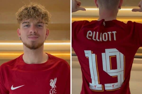 Harvey Elliott takes new Liverpool shirt number for 2022/23 season